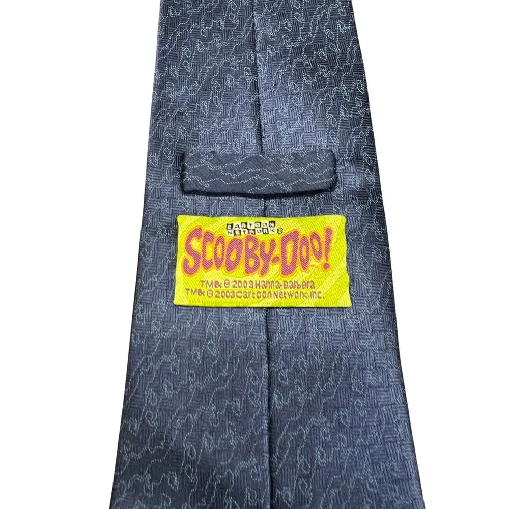 Vintage Scooby-Doo Cartoon Network Novelty Neck Tie‎ 2003 Hanna-Barbera